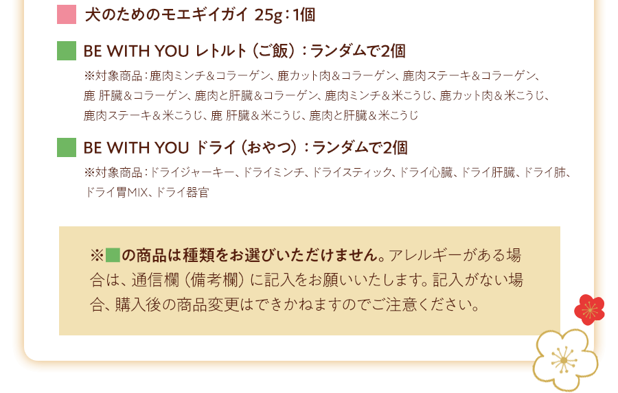 セット内容2